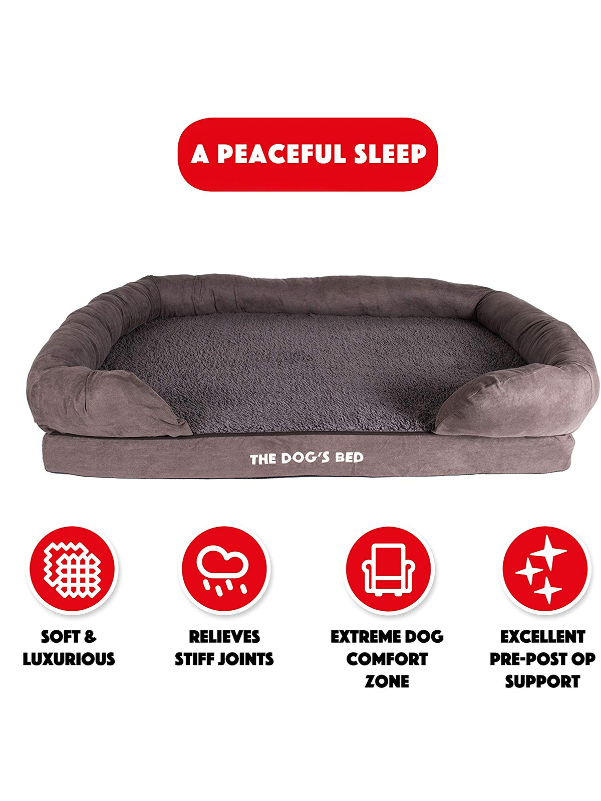 Dog bed description amazon